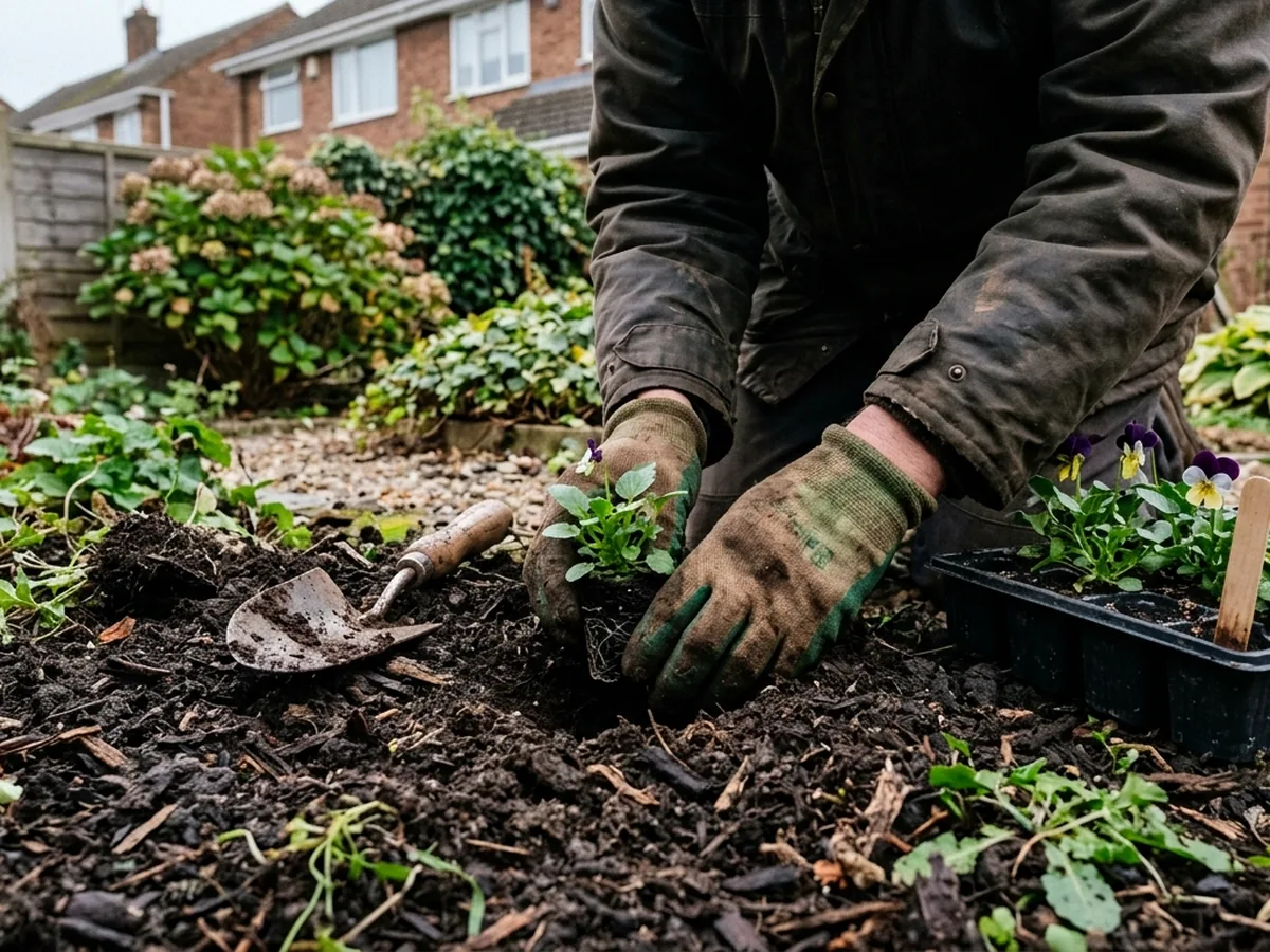 Borders & Planting work by F. Nutton & Son's, Surrey