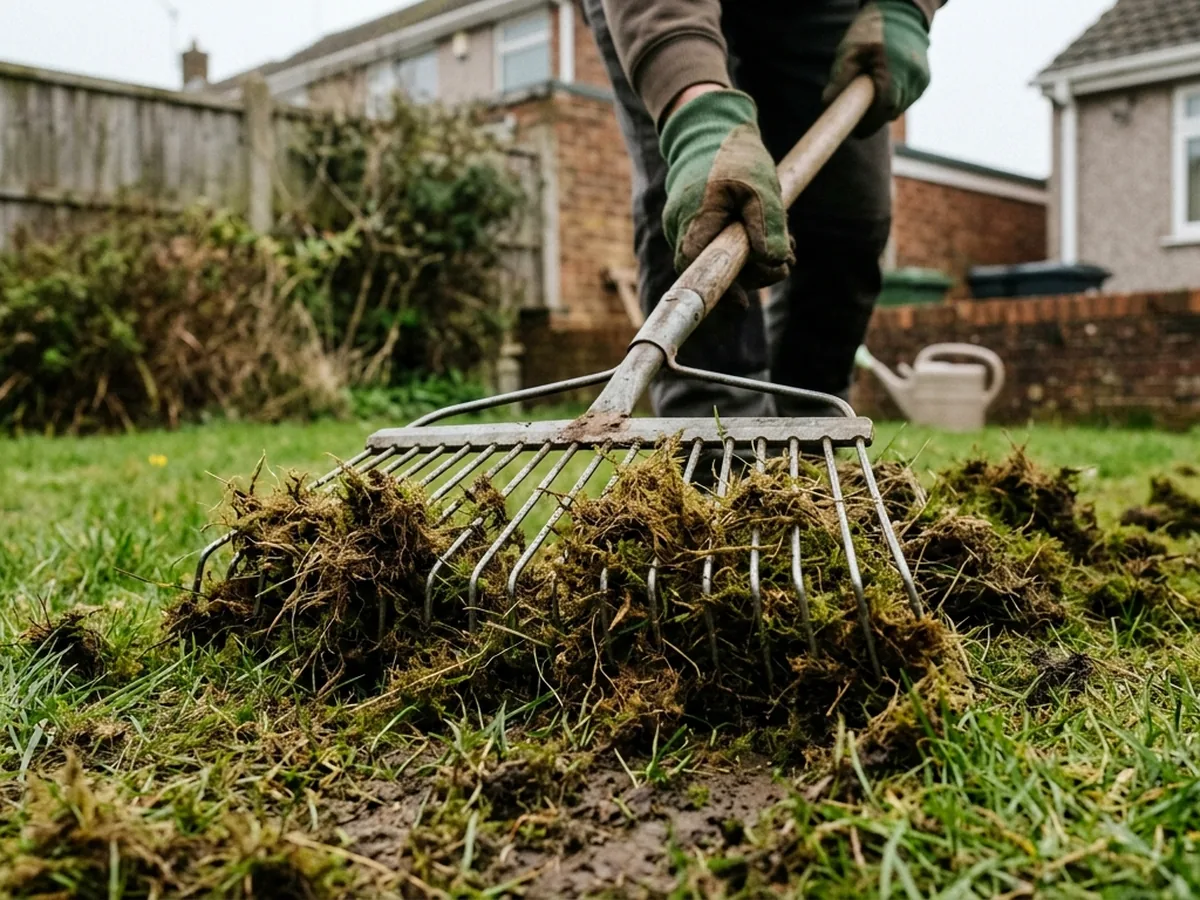 Lawn Treatment work by F. Nutton & Son's, Surrey